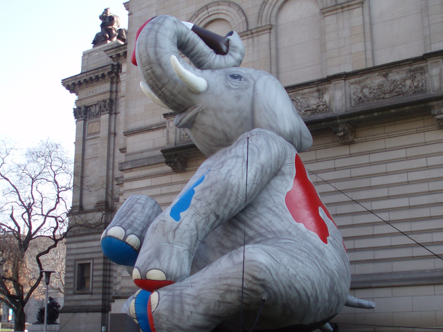 “Pittsburgh’s Painted Pachyderm” by David Edwards